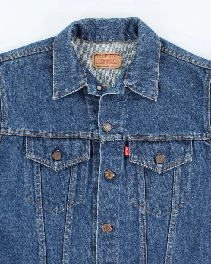 Vintage 70s Levi's Button Up Denim Jacket - S sold by Rokit product image thumbnail 3