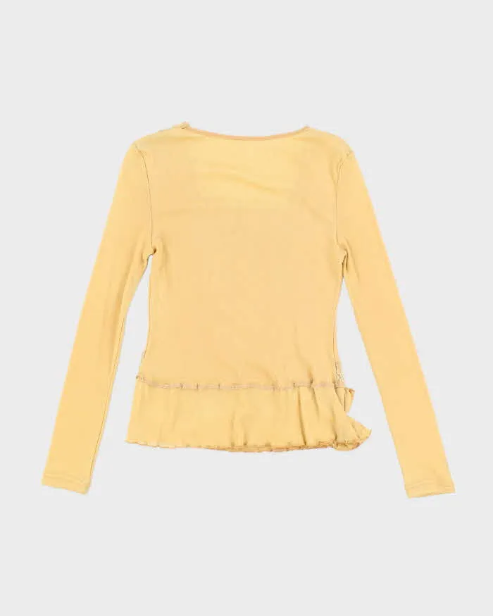 Vintage Y2k 00s Double Mesh Sequin Top - S sold by Rokit product image thumbnail 2