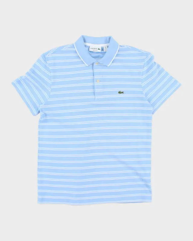 Vintage Lacoste Stripe Polo Shirt - S sold by Rokit