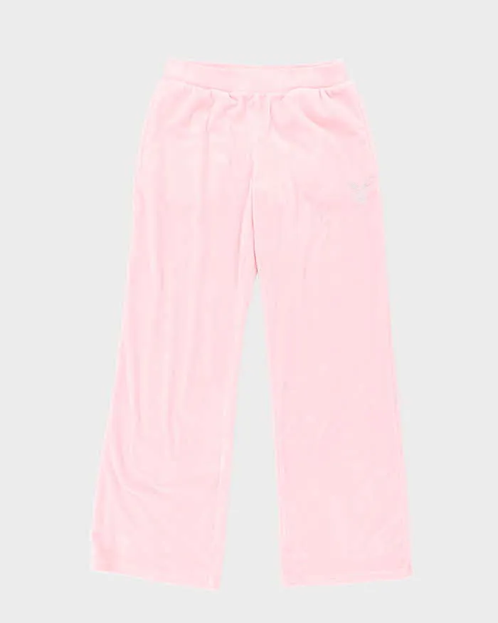 Vintage Y2k 00s Playboy Velour Tracksuit Bottoms - S sold by Rokit