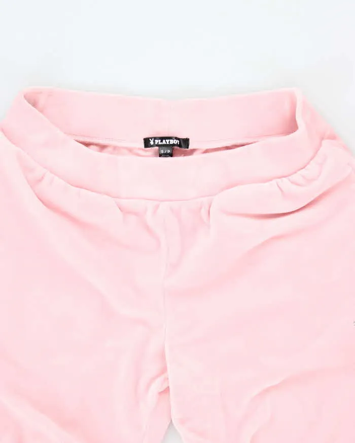 Vintage Y2k 00s Playboy Velour Tracksuit Bottoms - S sold by Rokit product image thumbnail 3