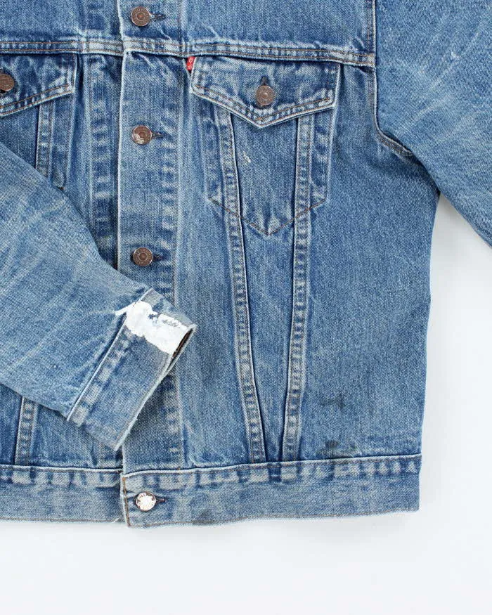 Vintage 80s Levi's Button Up Denim Jacket - M sold by Rokit product image thumbnail 4