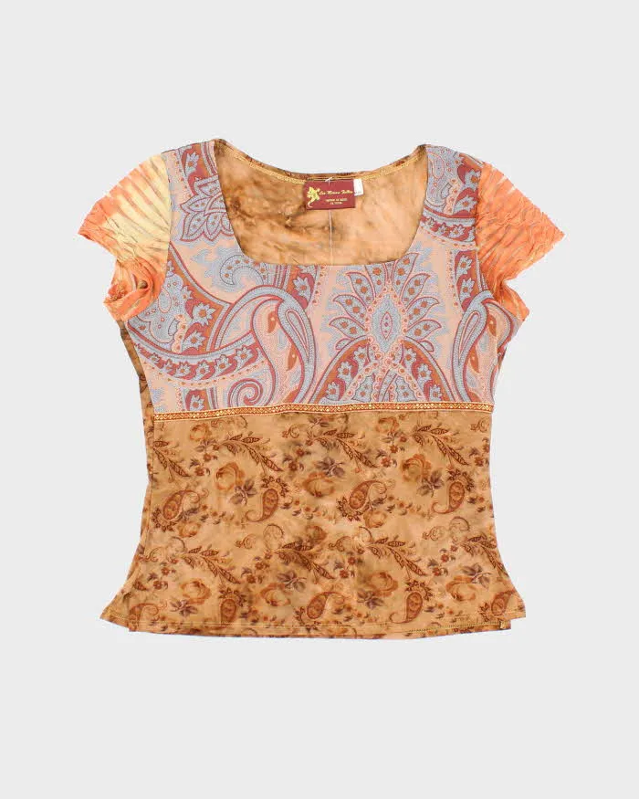 Vintage Y2k 00s Les Mains Folles Top - M sold by Rokit