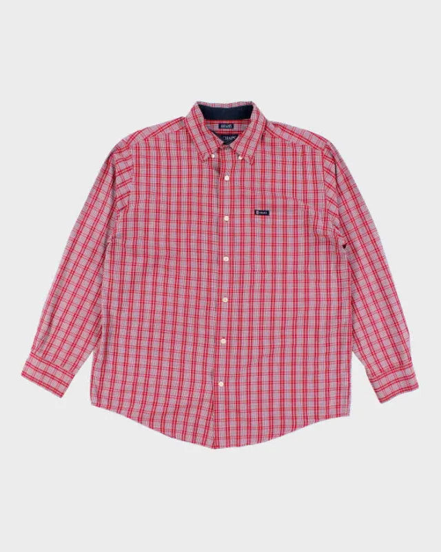 Chaps Checked Long Sleeve Shirt - M sold by Rokit