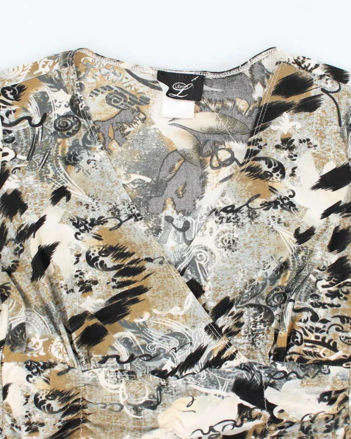 Vintage Y2k 00s Libra Ruched Top - M sold by Rokit product image thumbnail 3