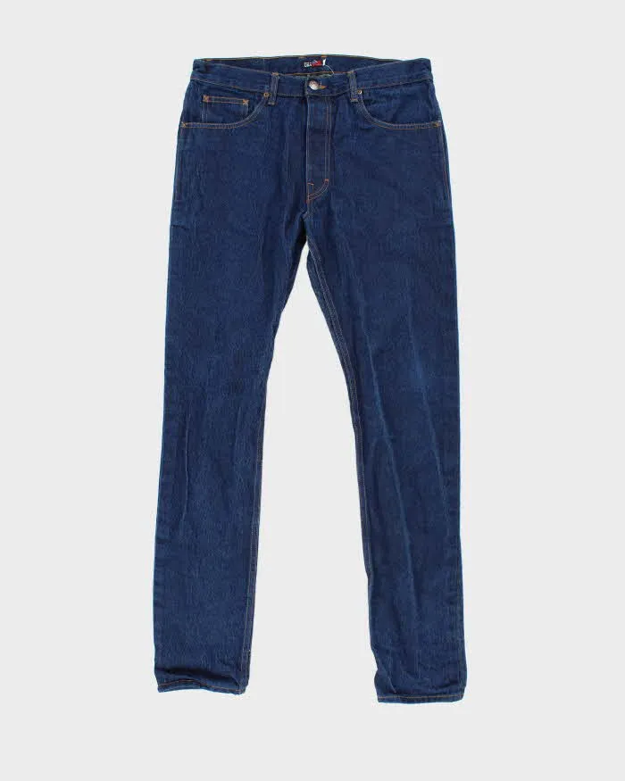 Vintage 2000's Mr Clarke Limited Kevlar Built Dark Wash Jeans - W34 L32 sold by Rokit