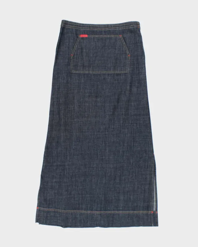Y2K Mavi Denim Maxi Skirt - S sold by Rokit