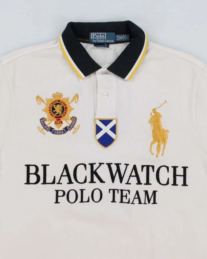 Vintage Ralph Lauren Black Watch Team Polo Shirt - M sold by Rokit product image thumbnail 3