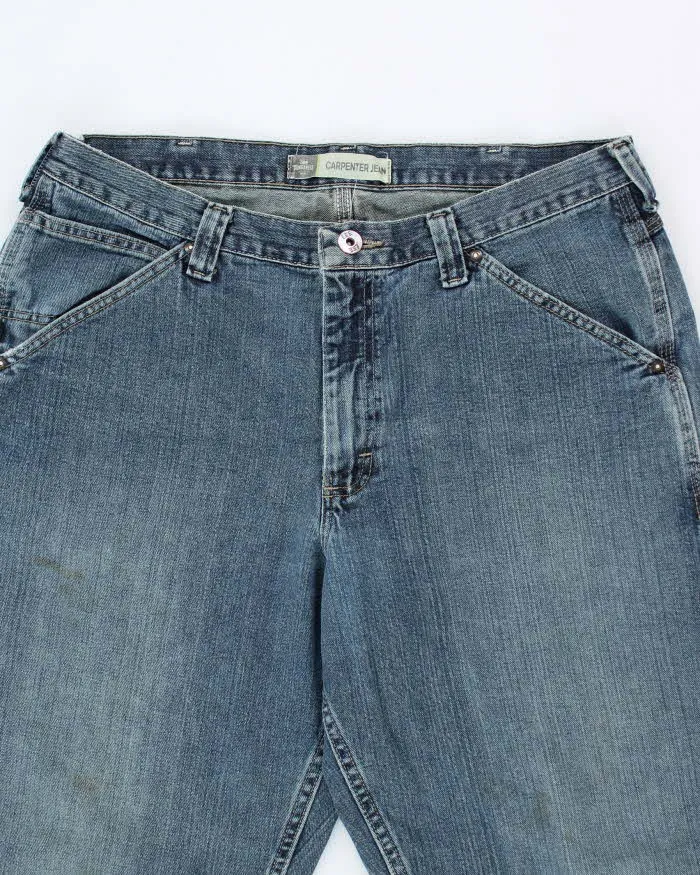 Vintage Y2K Wrangler Medium Wash Carpenter Jeans - W34 L31 sold by Rokit product image thumbnail 3