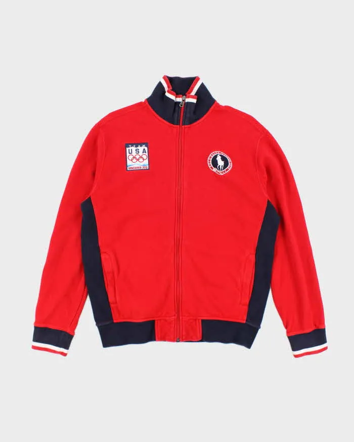 Vintage 2000's Ralph Lauren Team USA Olympic Full Zip Sweatshirt - M sold by Rokit