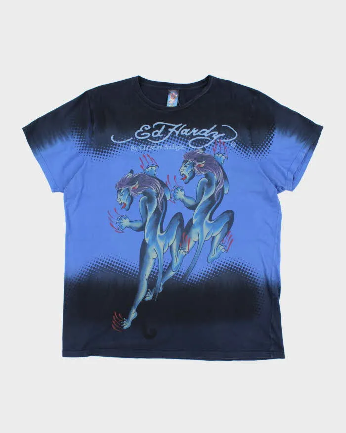 Vintage Y2K Ed Hardy Tiger Graphic Graphic - XXXL sold by Rokit