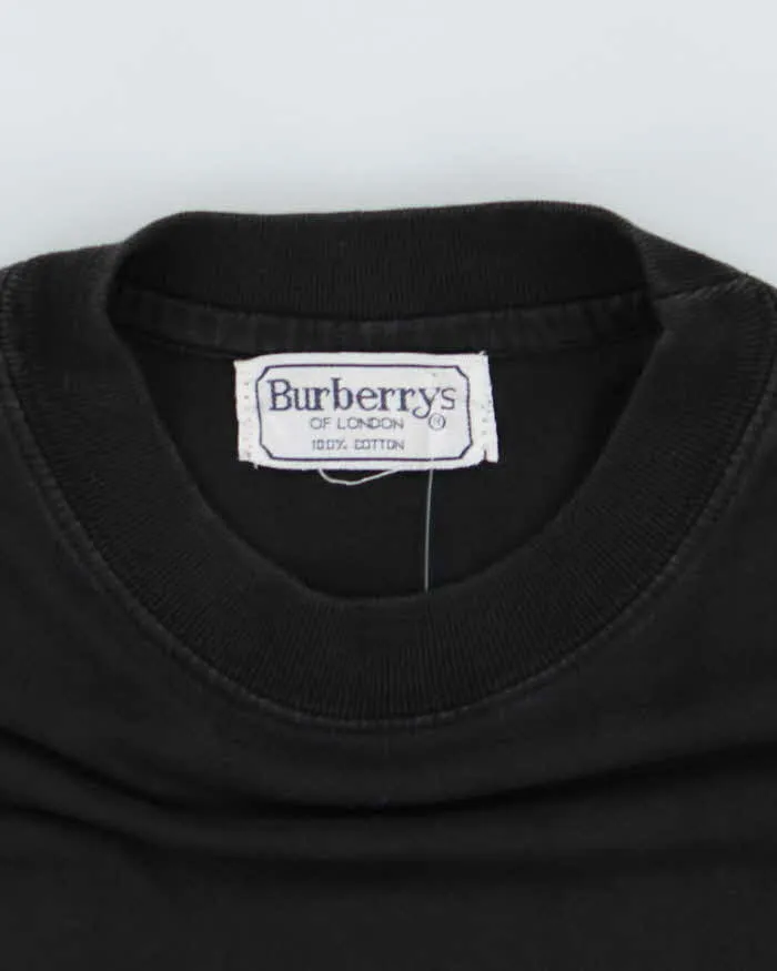 Vintage 90's Burberry Spell Out Graphic T-Shirt - M sold by Rokit product image thumbnail 5