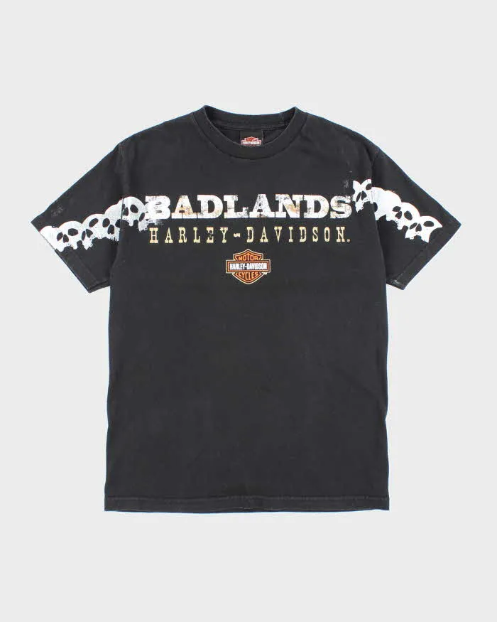 Vintage Y2K Harley Davidson Badlands Graphic T-Shirt - M sold by Rokit