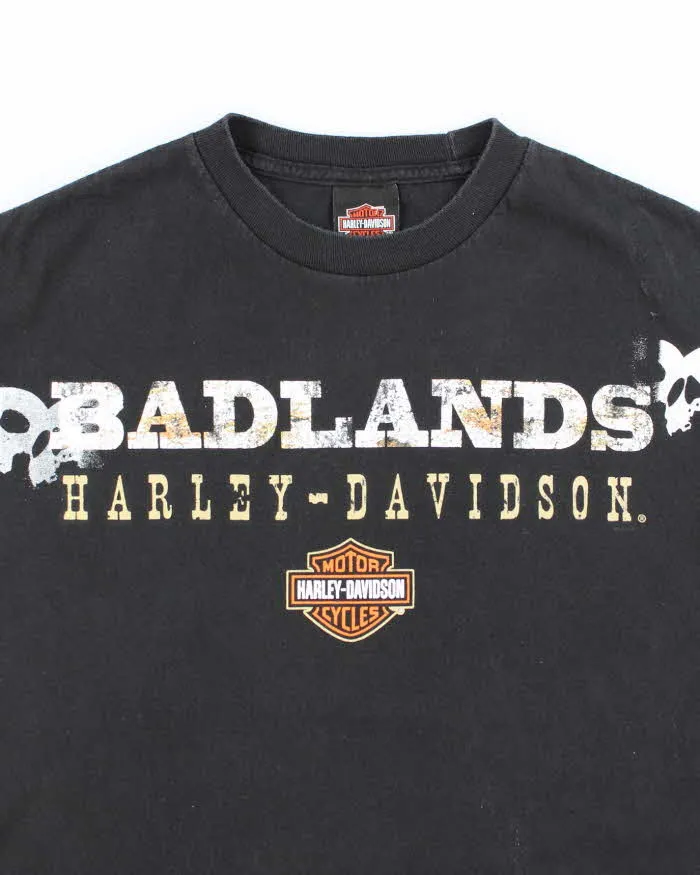 Vintage Y2K Harley Davidson Badlands Graphic T-Shirt - M sold by Rokit product image thumbnail 3