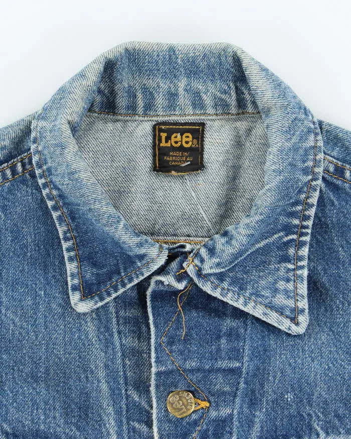Vintage 80s Lee Button Up Denim Jacket - S sold by Rokit product image thumbnail 5