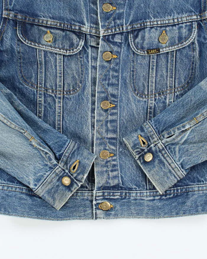 Vintage 80s Lee Button Up Denim Jacket - S sold by Rokit product image thumbnail 4