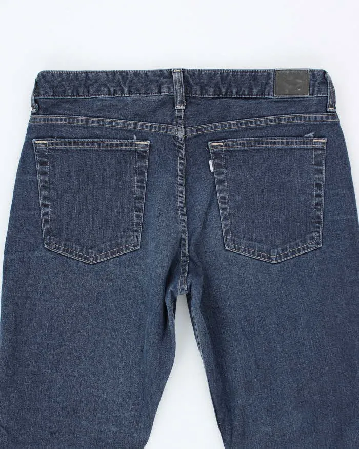 Vintage 2000's Levi's Silver Tab Dark Wash Flared Jeans - W32 L31 sold by Rokit product image thumbnail 4