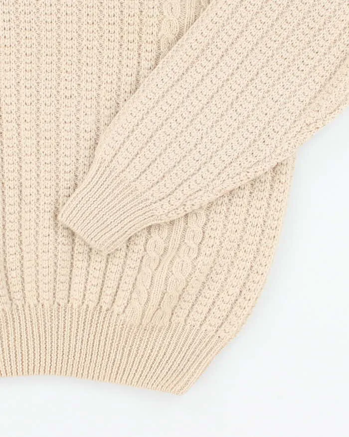 Vintage Yves Saint Laurent Wool Chunky Knit Jumper - S sold by Rokit product image thumbnail 4