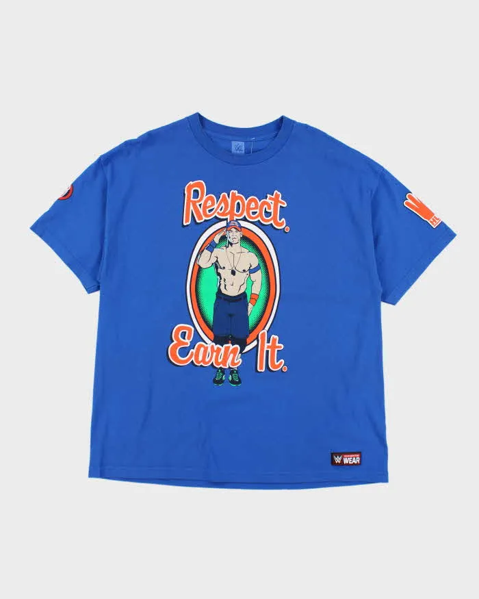 Vintage WWE John Cena Repect - Earn It Graphic T-Shirt - XL sold by Rokit