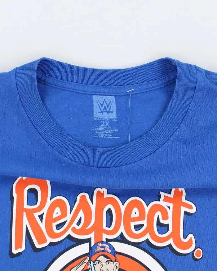 Vintage WWE John Cena Repect - Earn It Graphic T-Shirt - XL sold by Rokit product image thumbnail 5
