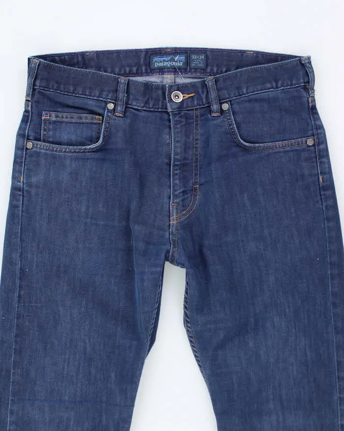 Vintage 2000's Patagonia Dark Wash Slim Lightweight Jeans - W32 L30 sold by Rokit product image thumbnail 3
