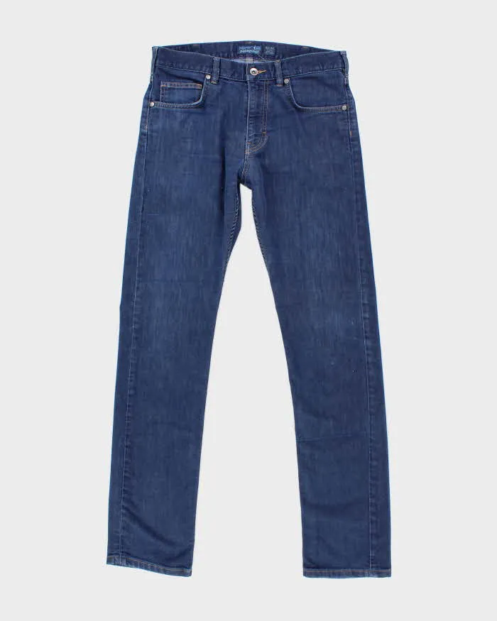 Vintage 2000's Patagonia Dark Wash Slim Lightweight Jeans - W32 L30 sold by Rokit