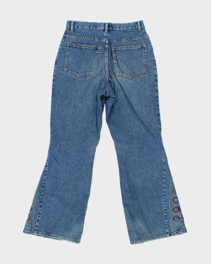 Vintage 90s Nevada Embroidered Jeans - W30 L29 sold by Rokit product image thumbnail 2