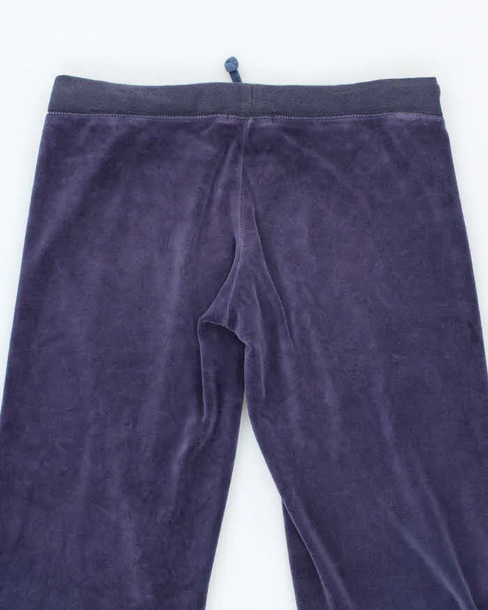 Vintage Y2K Juicy Couture Embroidered Flared Tracksuit Bottoms - W28 L29 sold by Rokit product image thumbnail 4