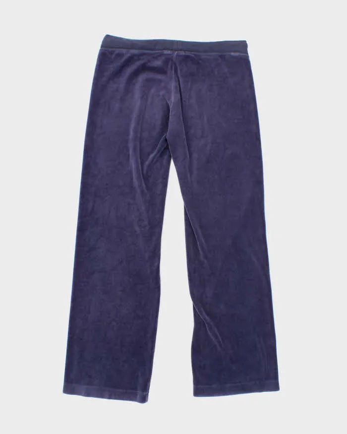 Vintage Y2K Juicy Couture Embroidered Flared Tracksuit Bottoms - W28 L29 sold by Rokit product image thumbnail 2