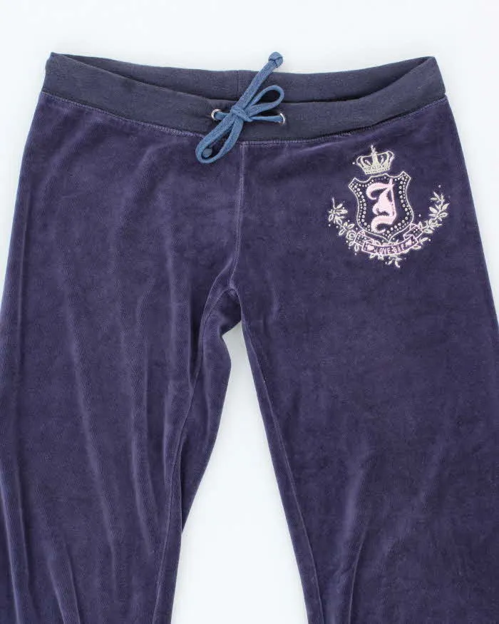 Vintage Y2K Juicy Couture Embroidered Flared Tracksuit Bottoms - W28 L29 sold by Rokit product image thumbnail 3