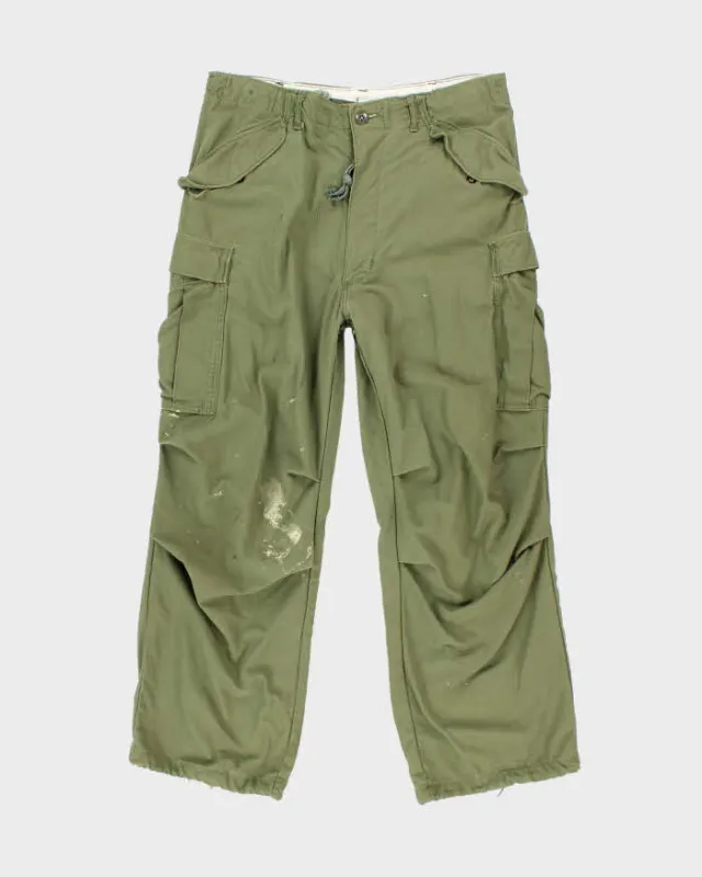 60s Vintage M65 Cold Weather Trousers - 32x28 sold by Rokit