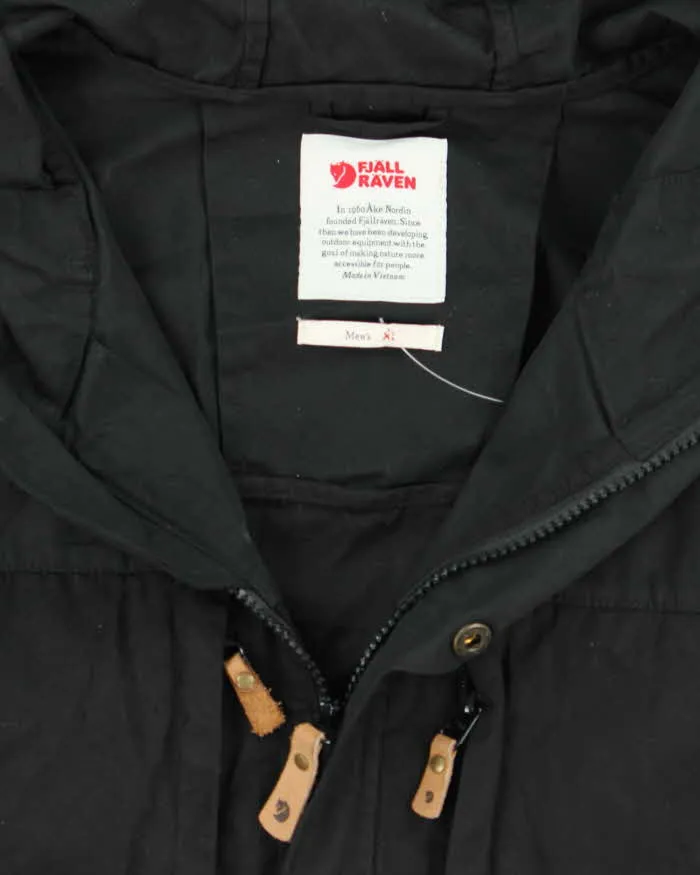 Vintage Fjall Raven Dry Waxed Hooded Anorak Jacket - XL sold by Rokit product image thumbnail 5