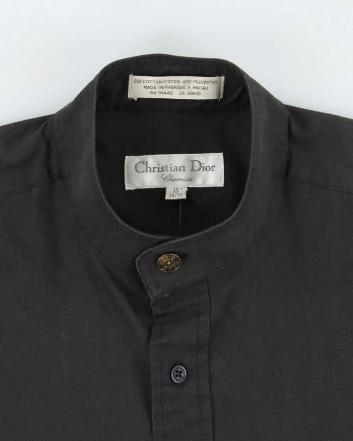 Vintage 90's Christian Dior Judo Collar Plain Shirt - L sold by Rokit product image thumbnail 5