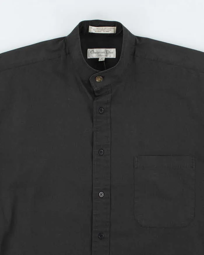 Vintage 90's Christian Dior Judo Collar Plain Shirt - L sold by Rokit product image thumbnail 3