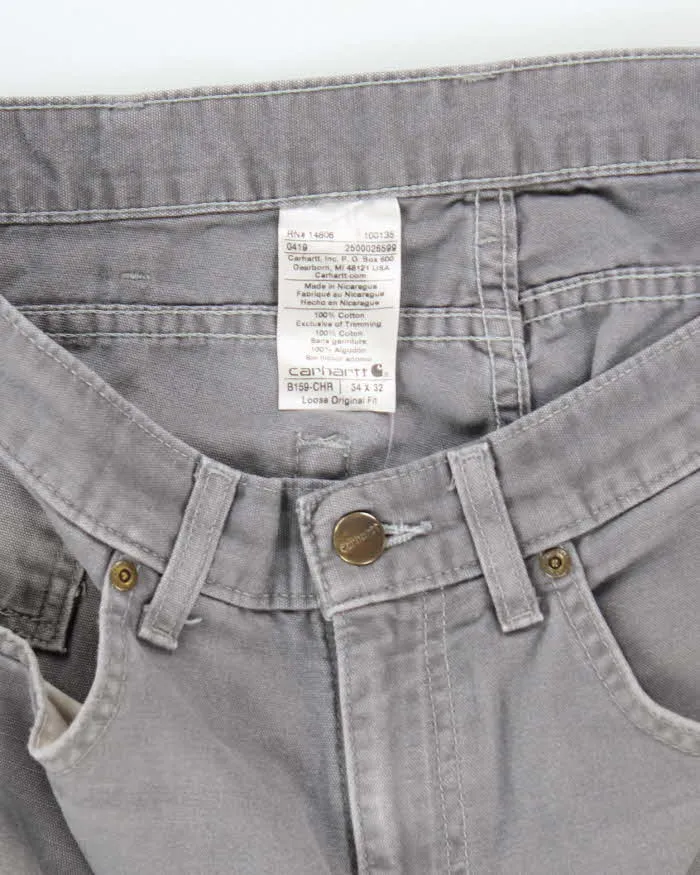 Vintage 2000's Carhartt Faded Single Knee Carpenter Trousers - W34 L29 sold by Rokit product image thumbnail 5