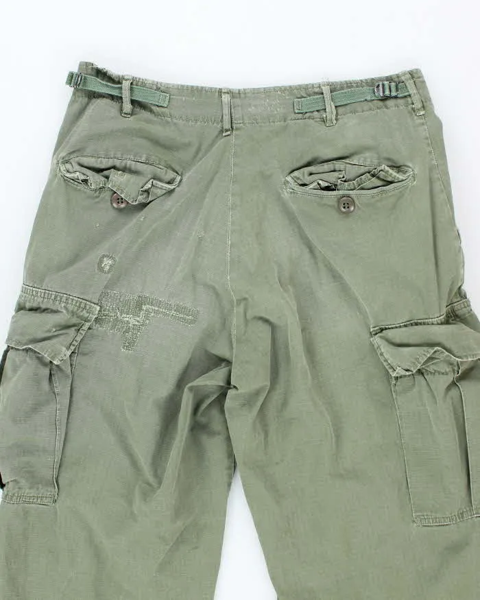 60s Vintage Vietnam War Jungle Trousers - 30x33 sold by Rokit product image thumbnail 4