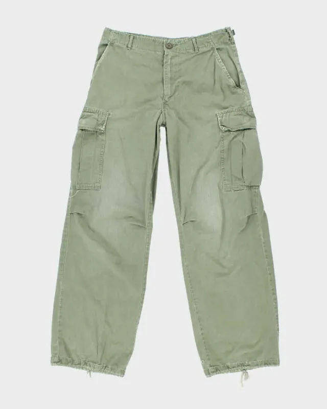 60s Vintage Vietnam War Jungle Trousers - 30x33 sold by Rokit