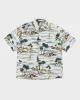 Vintage 90's Pierre Cardin All Over Print Hawaiian Shirt - L sold by Rokit
