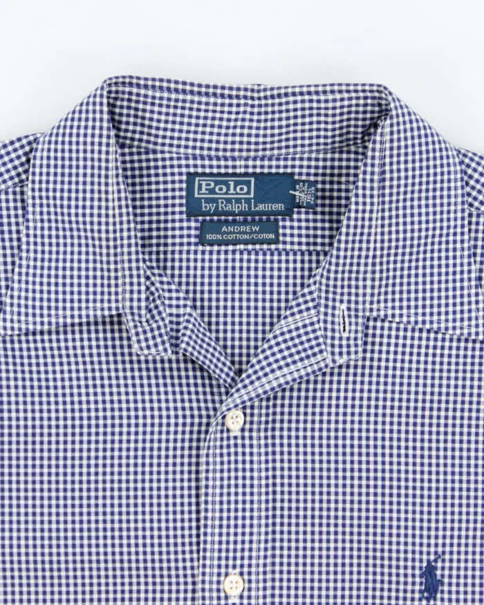 Vintage Ralph Lauren Checked Button Up Shirt - XL sold by Rokit product image thumbnail 5