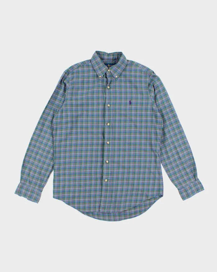 Vintage 2000's Ralph Lauren Small Horse Flannel Shirt - S sold by Rokit