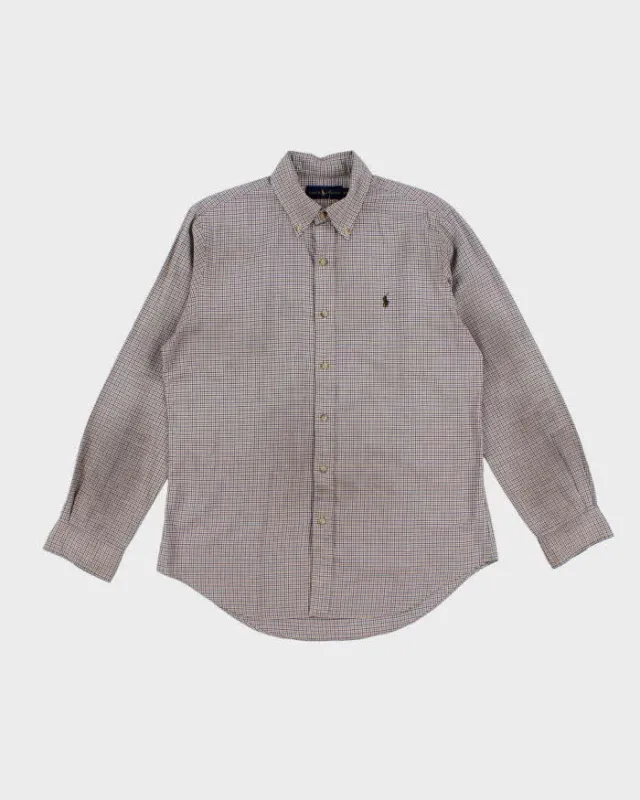 Vintage 2000's Ralph Lauren Lightweight Checked Shirt - M sold by Rokit