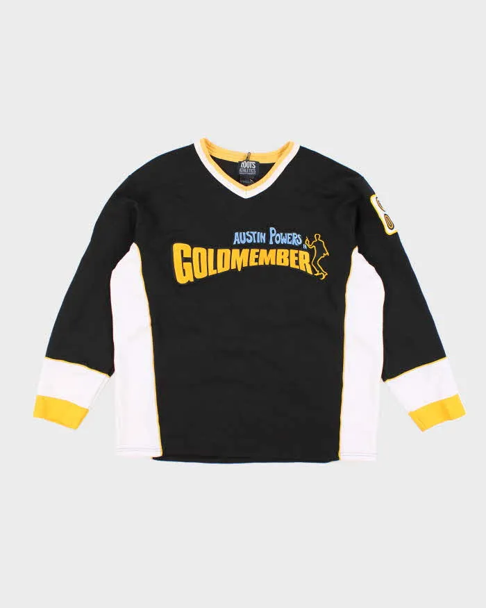 Vintage 2000's Austin Powers Goldmember Embroidered Sports Jersey - L sold by Rokit