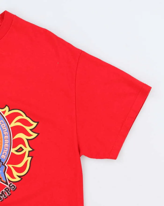 Men's 2004 Stanley Cup Red Cotton T-Shirt - XL sold by Rokit product image thumbnail 4