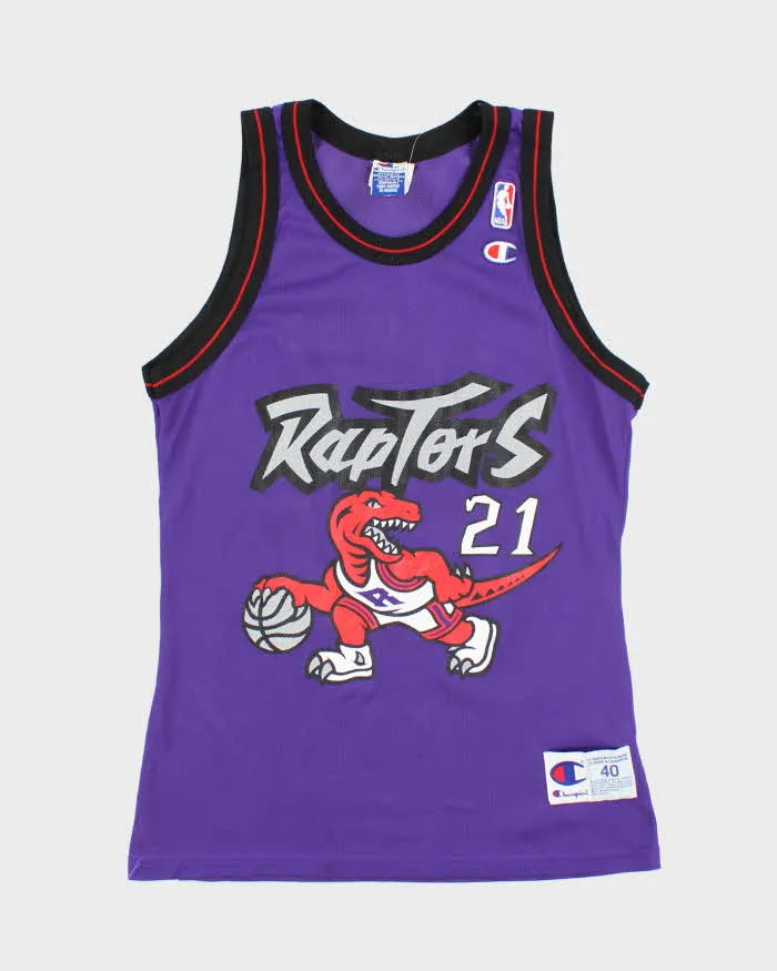 Vintage 2000's Champion Toronto Raptors NBA Jersey - M sold by Rokit