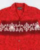Vintage Y2K Guess Tribal Print Oversized Hawaiian Shirt - M sold by Rokit