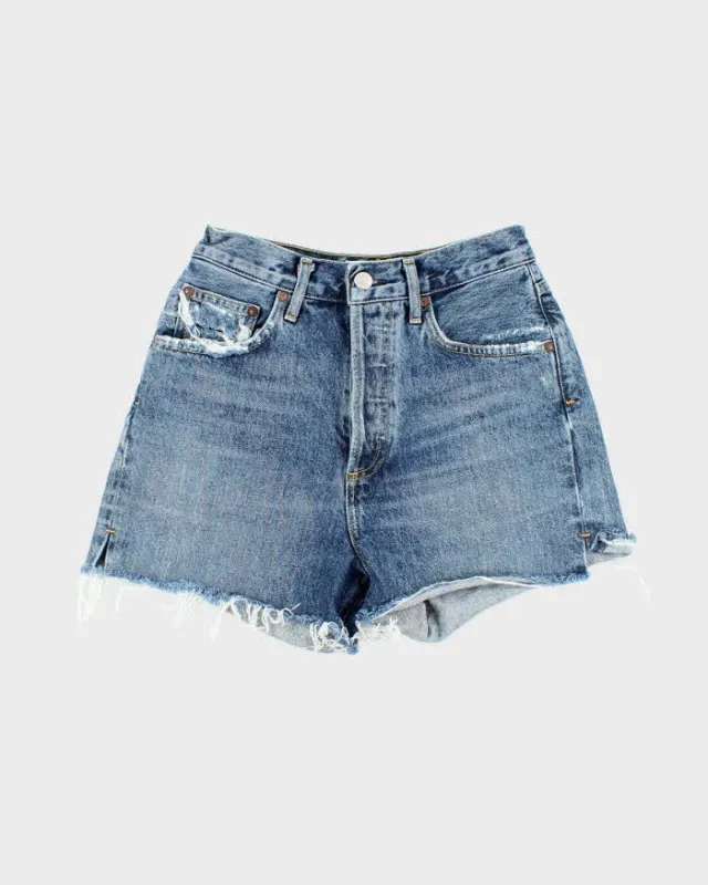 Vintage Y2K Agolde Denim Cut Off Shorts - W24 L3 sold by Rokit