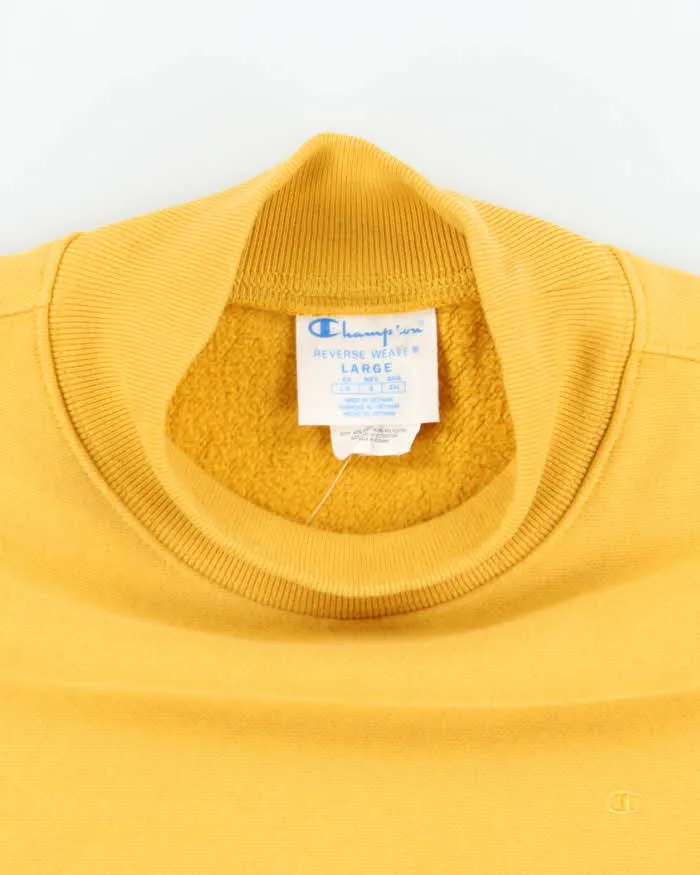 Vintage 2000's Champion Heavyweight Reverse Weave Mock Neck Sweatshirt - L sold by Rokit product image thumbnail 5