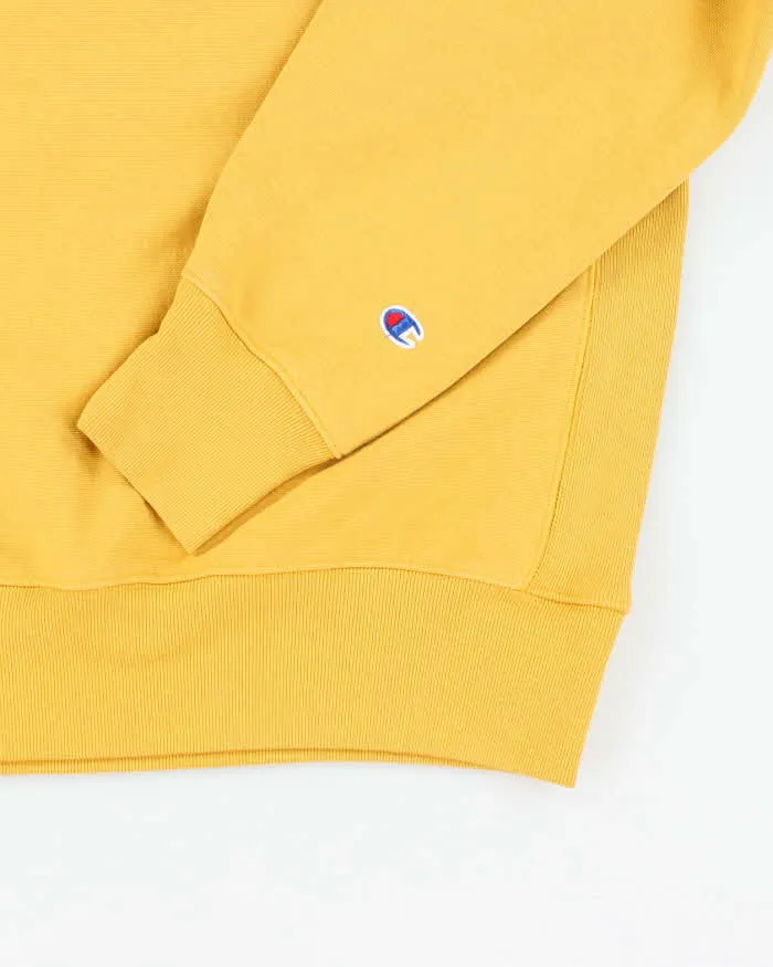 Vintage 2000's Champion Heavyweight Reverse Weave Mock Neck Sweatshirt - L sold by Rokit product image thumbnail 4