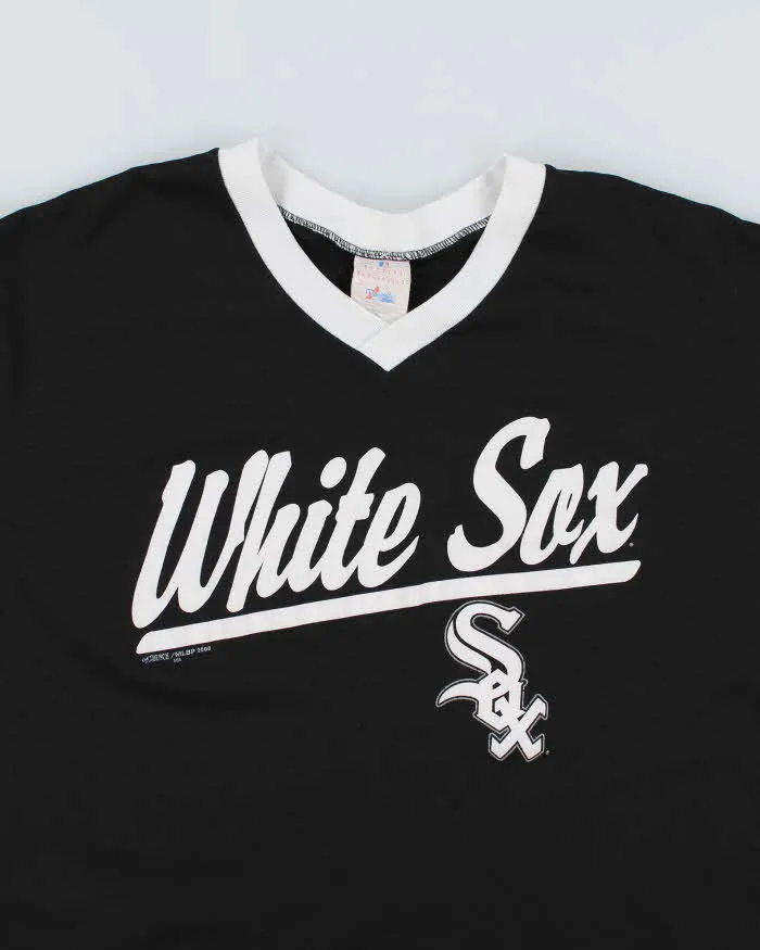 Vintage 90s White Sox Black and White Sports Jersey - 3XL sold by Rokit product image thumbnail 3