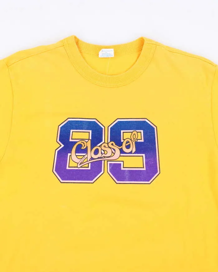 Vintage 80's Champion Class of 89 Graphic T-Shirt - M sold by Rokit product image thumbnail 3